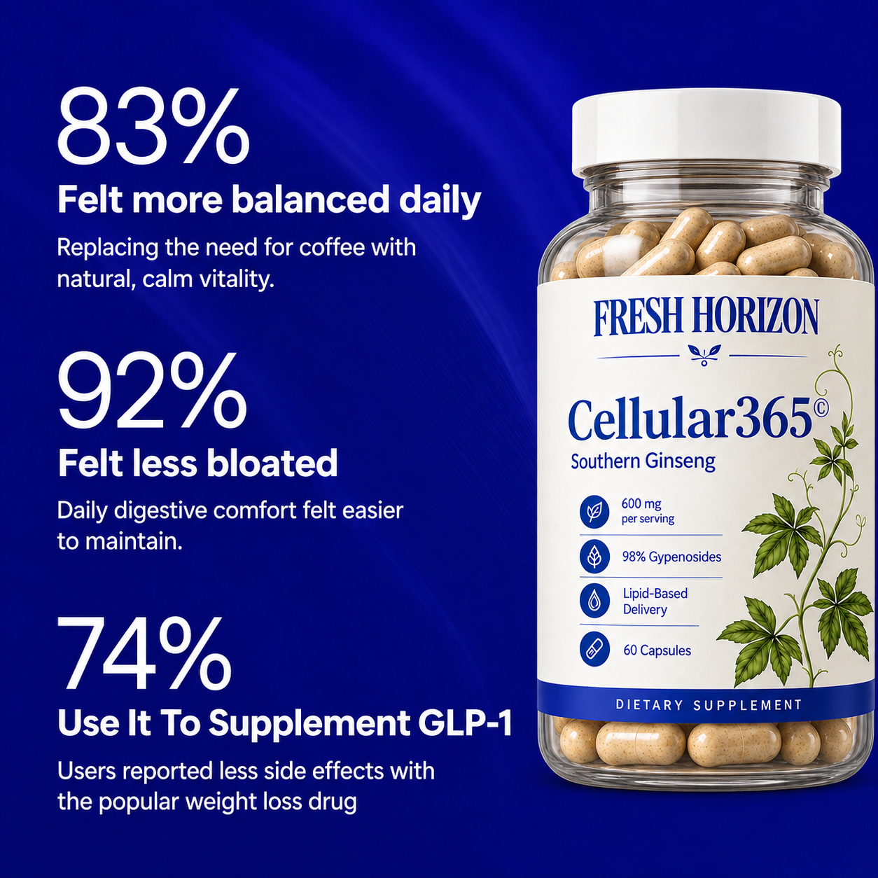 Cellular365© - Southern Ginseng for Cellular Repair & Regeneration