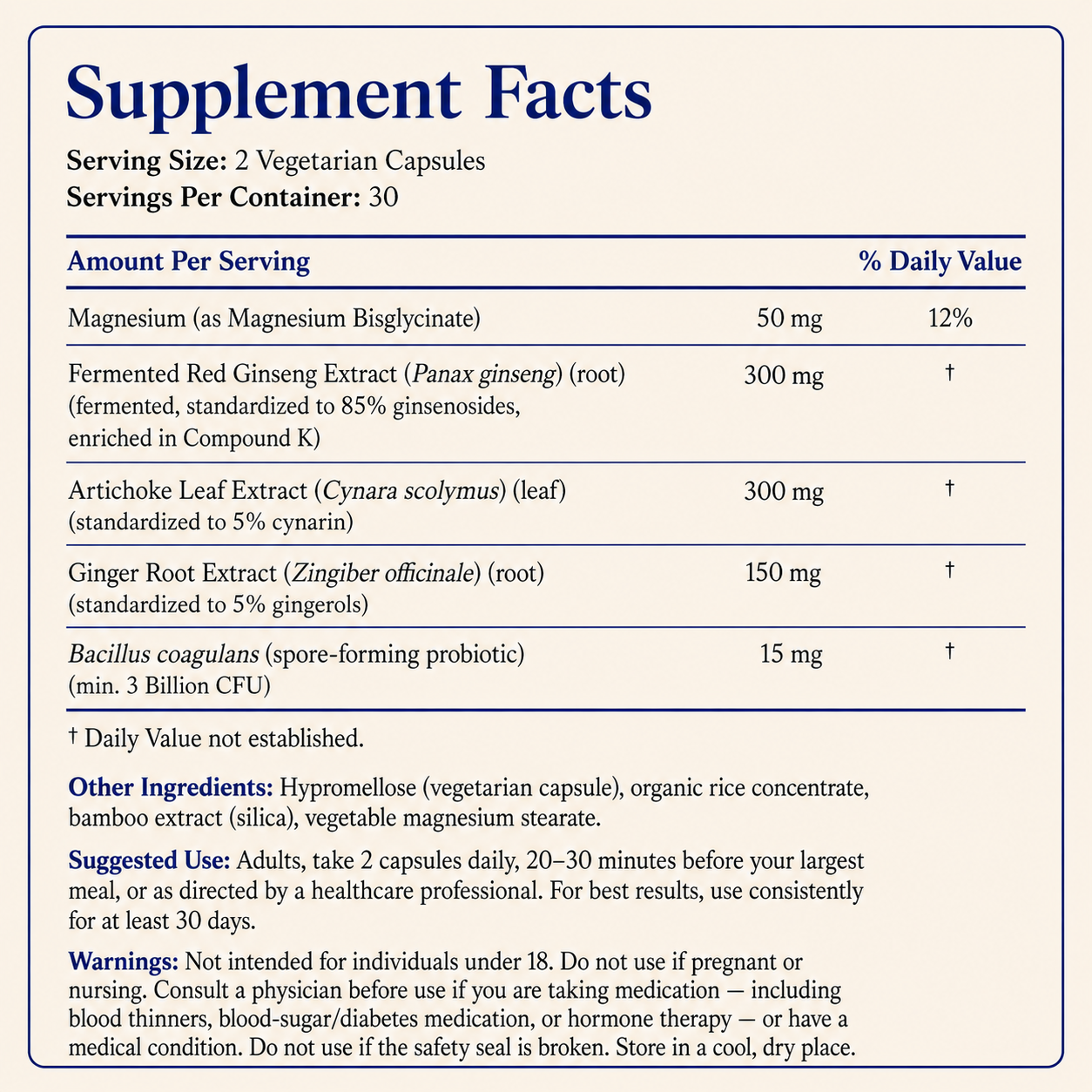 Fermented Red Ginseng